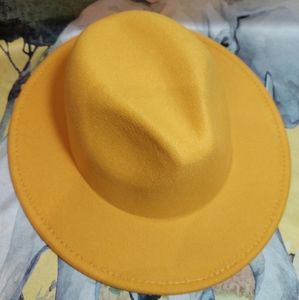 Felt Fedora - Mustard